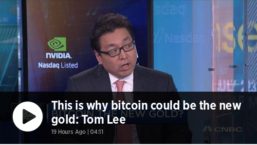 Top Wall Street Stratege Thomas Lee Sagt Bitcoin Preis von 50.000 USD bis zum Jahr 2022 voraus.